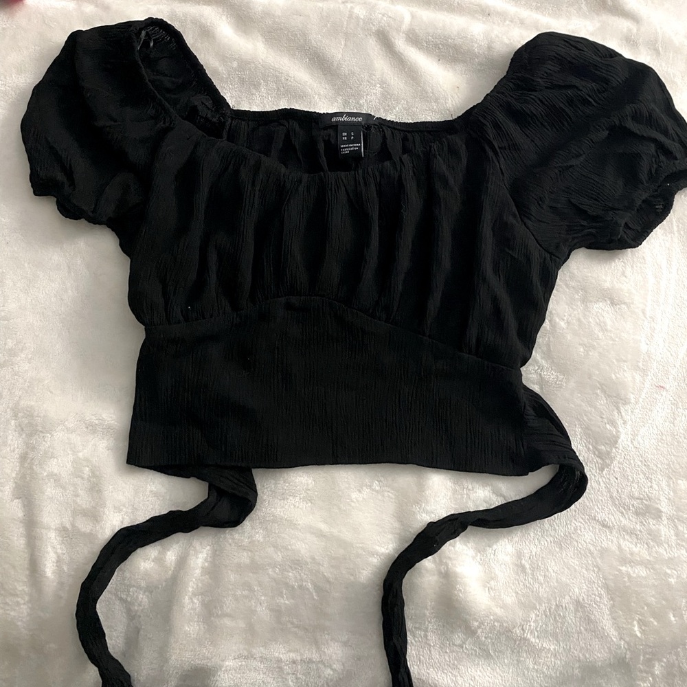 Puff sleeve top